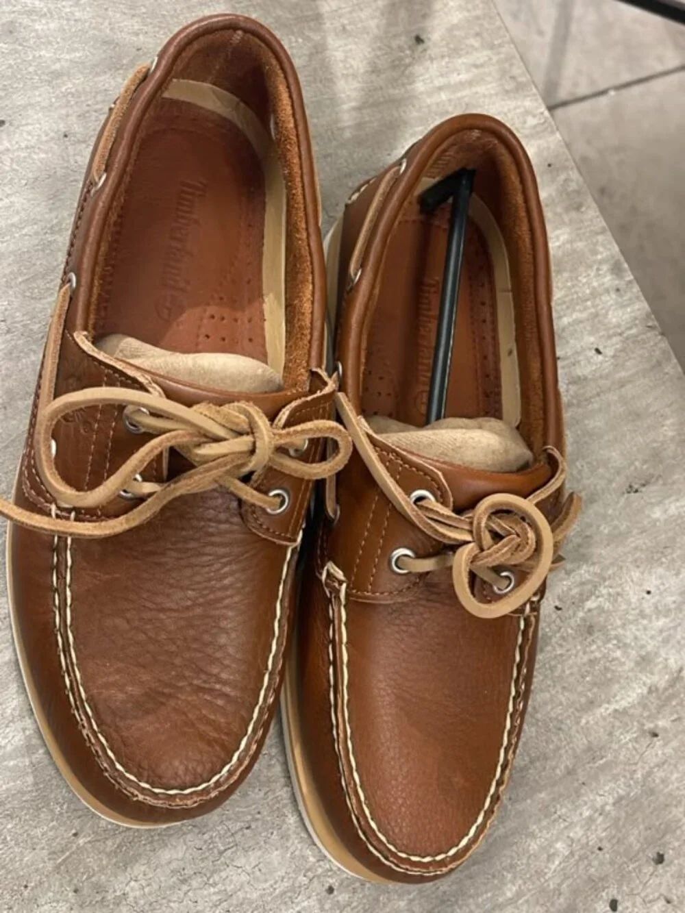 TIMBERLAND MEN'S CLASSIC BOAT SHOE RUST FULL GRAIN A4187-EM6 ALL SIZES